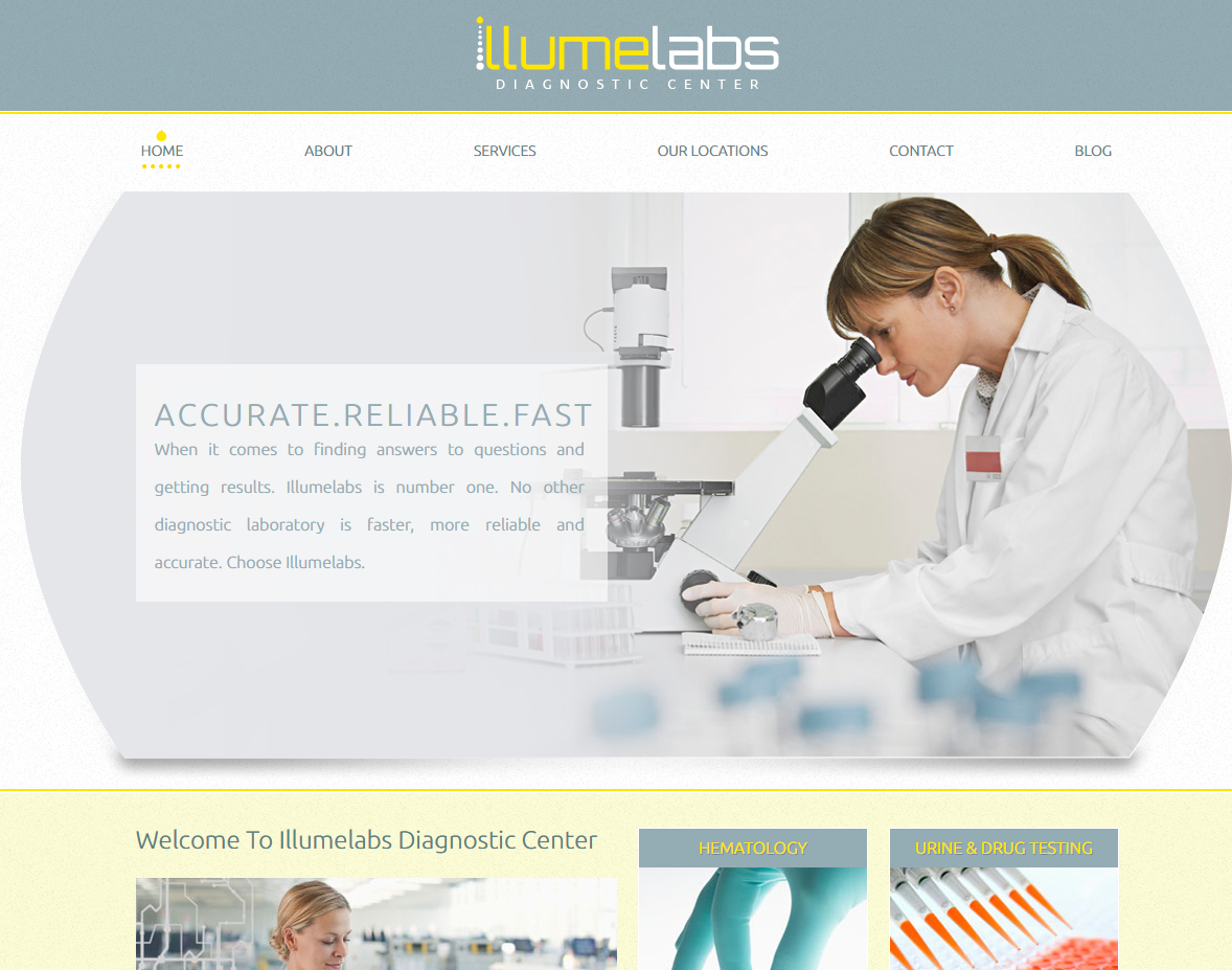 实验室网站模板